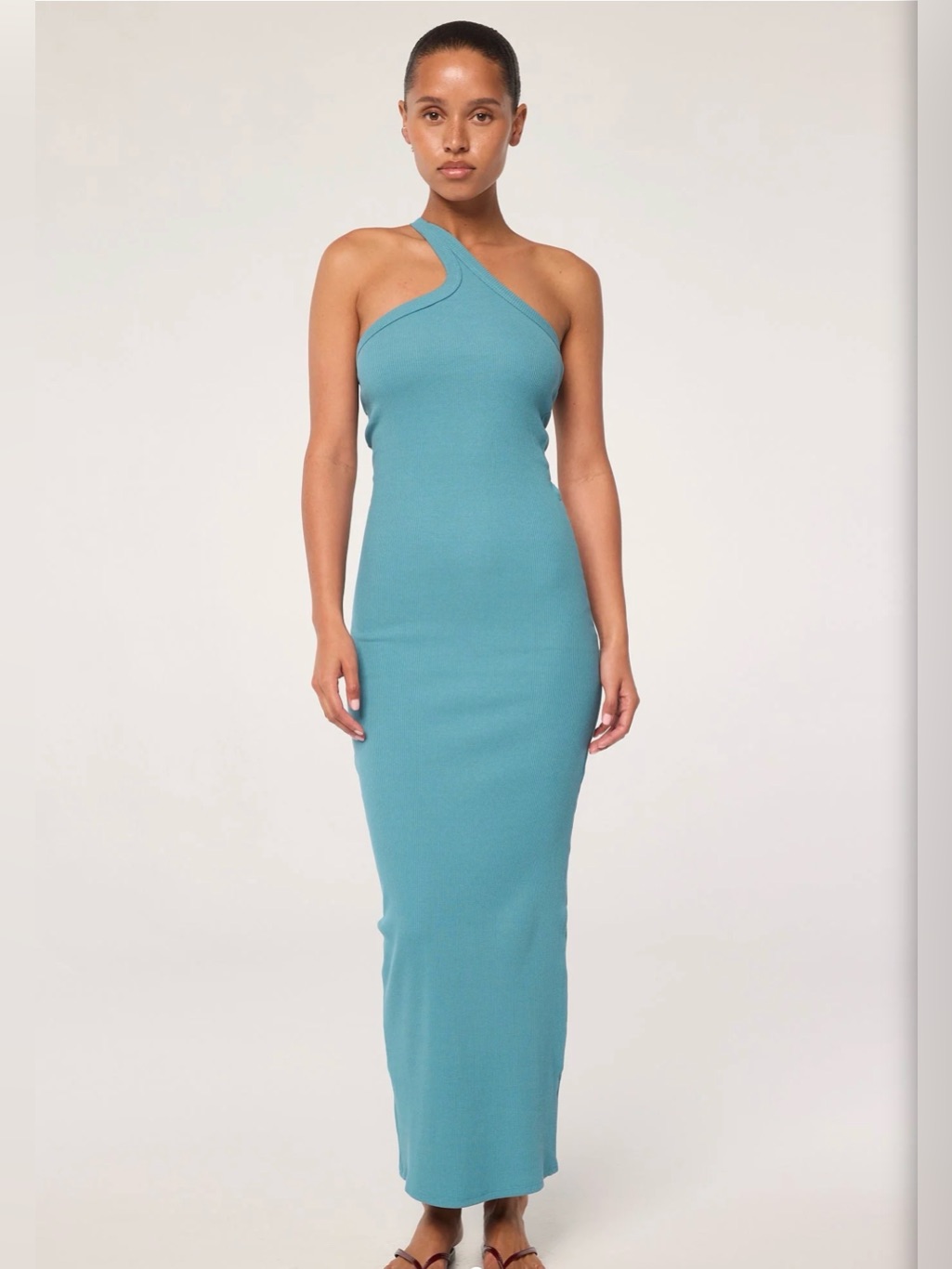 Gael Blue Bodycon Maxi Dress W/ Cutouts | Size Xl | Nwt | Linked By K